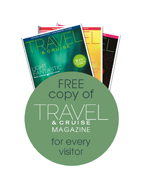 Free copy of Cruise & Travel Magazine for every visitor